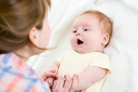 baby talking